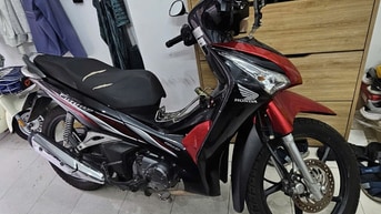 Honda Future 2019 màu đỏ đen, mâm đúc giá 20 triệu
