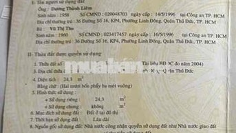 Nhà Shr Mặt Tiền Đường 16 - P.Linh Đông