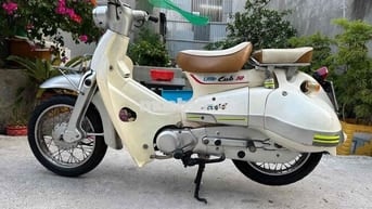 Honda Little Cub 50 Trắng