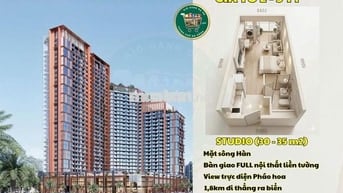 2 TỶ - SYMPHONY5 sông Hàn View Pháo,2km ra biển - Airb&b 17-20tr/tháng