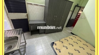 Phòng trọ Bình Thạnh: gần cầu Thị Nghè, tầng trệt, full nội thất