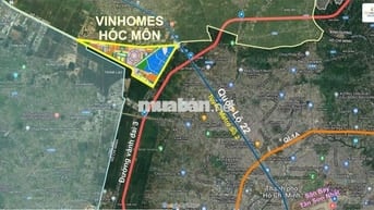 Nhà ở HÓC MÔN Mặt Tiền Đường 60m Liền Kề BC Mở Bán GĐ1