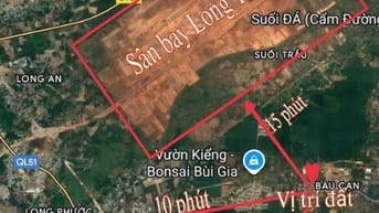 BÁN ĐẤT BÀU CẠN - LONG PHƯỚC 🔥