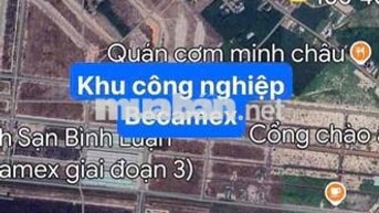 Bán lô đất sát KCN BECAMEX gđ3 mặt đường số 6 kp1
