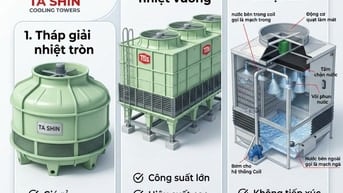 Tháp Làm Mát Là Gì? Báo Giá & Cách Chọn Tháp Phù Hợp 2026