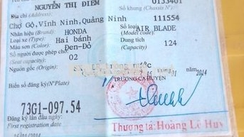 Honda Air Blade 2014 Đen-Đỏ