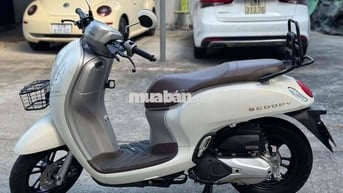 Honda Scoopy 2022 Trắng xe đẹp máy rin êm