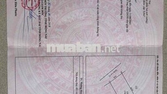 chính chủ 5 tỉ , có thổ cư, mặt tiền quốc lộ 51 , ngay cửa vào sân bay