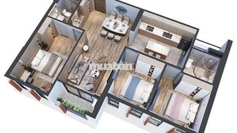 CHÍNH CHỦ BÁN CĂN HOA HẬU A1 3PN 90m2 CHUNG CƯ ANLAND LAKEVIEW