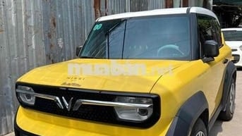 Xe điện VinFast VF 3 màu Vàng 2025, thuê pin