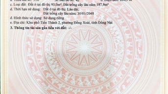 Bán đất có nhà, giáp QL14, gần BV đa khoa tỉnh, trường học, khu CN