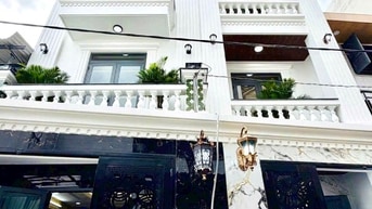Có Thang máy, Hẻm oto thông, Nhà 4 tầng Phạm Văn Chiêu, nhỉnh 8 tỷ