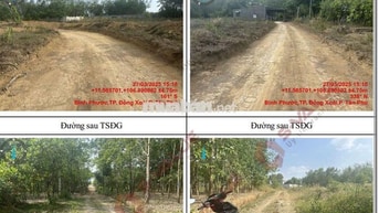 BÁN ĐÂT TP ĐỒNG XOÀI- 2 MẶT TIỀN ĐƯỜNG, DIỆN TÍCH 1.000m2