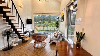 CHO THUÊ CĂN HỘ DUPLEX FULL NỘI THẤT VIEW ĐỒI THÔNG ĐƯỜNG NGÔ QUYỀN 