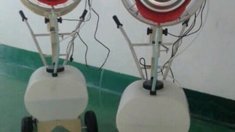 Quạt phun sương công nghiệp đẩy tay Mitsuta HW-20MC08