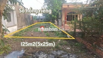 Bán đất 125m² giá 800tr đ.Cây Trôm Mỹ Khánh,Củ Chi. Sổ hồng riêng
