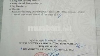 Bán đất 300m2 full thổ cư, vị trí siêu nét