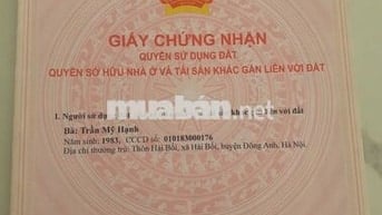 Chính chủ bán lô đất ở Sơn Tây có thương lượng