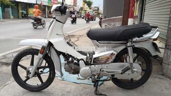 Honda Super Dream Bạc Đã dọn lại