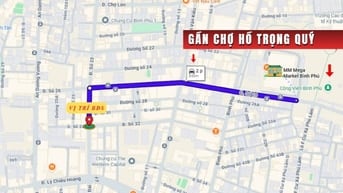 BÁN NHÀ KHU BÌNH PHÚ, MT ĐƯỜNG SỐ 25, DT 4.5 X 20M, 3.5 TẤM, 11.8 TỶ
