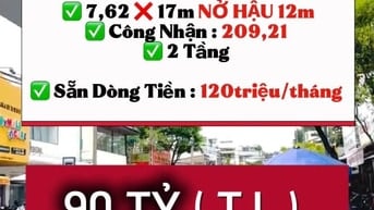 🍀 5 7A PHẠM VIẾT CHÁNH Q1 210m²  — HĐ THUÊ  120triệu/tháng🍀  