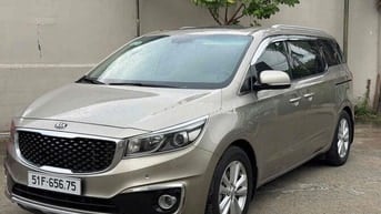 Kia Sedona 2016 100000 km Vàng cát