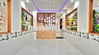 nhà 2 lầu 1 trệt Bình Chuẩn,Thuận An,đường 7m đậu ô tô ok