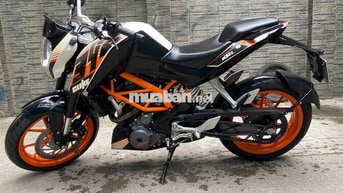 KTM Duke 390cc 2014 6000 km Đen