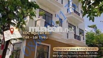 BÁN NHANH CĂN NHÀ PHỐ KINH DOANH LÁI THIÊU - Đ.NGUYỄN VĂN TIẾT TT 5% 