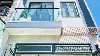 464/16 Phạm Văn Chiêu, 4 tầng, nở hậu, nhà mới hoa hồng môi giới