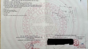 Nửa xào đất mặt tiền có sổ cần bán gấp
