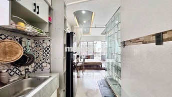 CHO THUÊ CĂN STUDIO BAN CÔNG FULL NỘI THẤT 25m2 GẦN NGAY TOÀ VIETTEL