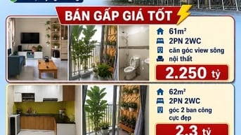 Căn Hộ TDH Riverview có sổ hỗ trợ vay bank 2pn 2wc giá từ 2.2 tỷ 62m2