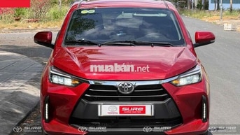 Toyota Wigo 2025 1.2G Đỏ 7.000KM