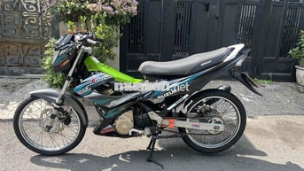 Suzuki Raider 2014 Xanh lá Đen kiểng đẹp giá tốt