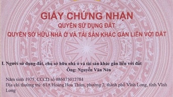 CẦN BÁN KHU ĐẤT NGAY CHỢ HÓA  AN