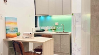 căn hộ dv full nội thất, studio cửa sổ ngập ánh nắng, view landmark
