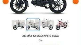 Kymco Kpipe 50cc Đen đỏ