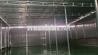 cho thuê xưởng nền epoxy mới xây dưng gần ngã 4Trung Chánh. n 