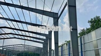 CHO THUÊ NHÀ XƯỞNG – BẾN CÁT , BÌNH DƯƠNG 
Diện tích đất: 6.300m2