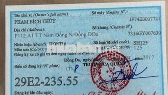 bán  xe máy SH bản cao