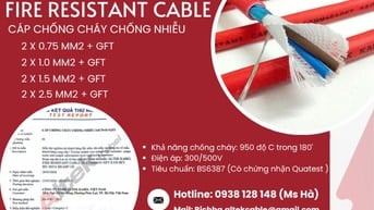 Cáp chống cháy chống nhiễu Altek Kabel