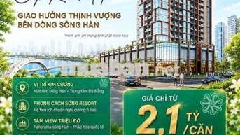 Căn hộ trực diện sông Hàn, Sun Symphony 5 với mức giá chỉ từ 2.1 tỷ