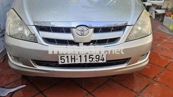 Toyota Innova G 2007 Bạc 160.000 KM
