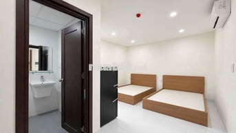 CHO THUÊ PHÒNG FULL NT MỚI 100% Ở VƯỜN LÀI SÁT NGUYỄN THÁI SƠN ,GV