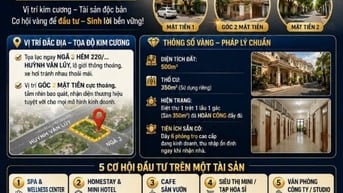 BIỆT THỰ GÓC 2 MẶT TIỀN 500M² – PHÚ LỢI – SIÊU PHẨM ĐẦU TƯ