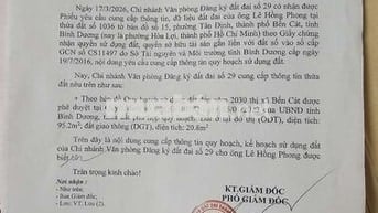 Bán lô đất phường Hòa Lợi,  Tp HCM