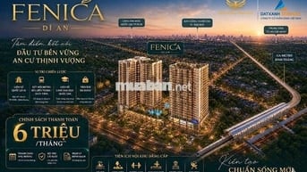 CĂN 1PN+ FENICA – CHỈ ĐÓNG 6TR/THÁNG – NHẬN NHÀ 2028 – GIÁ GỐC ĐỢT 1