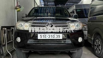 Toyota Fortuner 2010 Đen 154000 km bao tess hãng