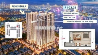 🌃 CĂN 1PN GIÁ *** GIỎ HÀNG PENINSULA HIỆN TẠI | P1-23.03